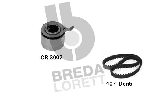 BREDA LORETT paskirstymo diržo komplektas KCD0206